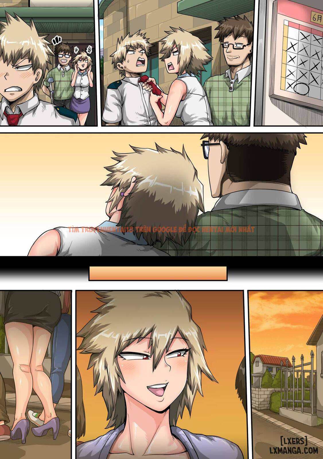 Trang truyện 15 trong truyện tranh Summer Vacation With Bakugo’s Mom Part Two - Chap 1 - lxmanga.org