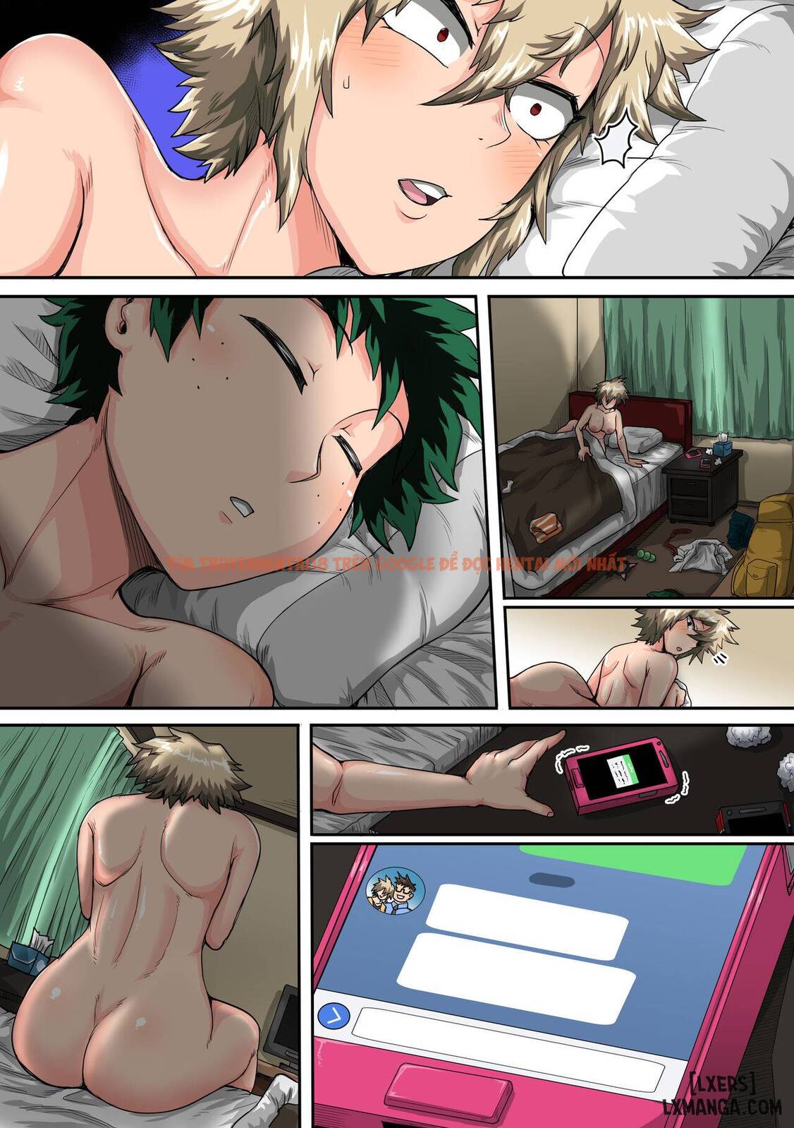 Trang truyện 18 trong truyện tranh Summer Vacation With Bakugo’s Mom Part Two - Chap 1 - lxmanga.org