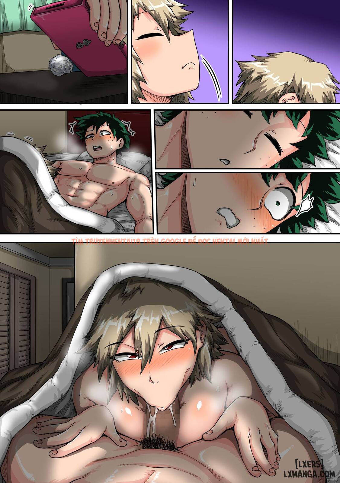 Trang truyện 19 trong truyện tranh Summer Vacation With Bakugo’s Mom Part Two - Chap 1 - lxmanga.org