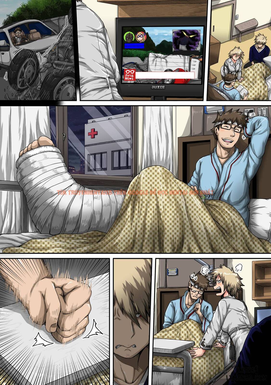 Trang truyện 4 trong truyện tranh Summer Vacation With Bakugo’s Mom Part Two - Chap 1 - lxmanga.org