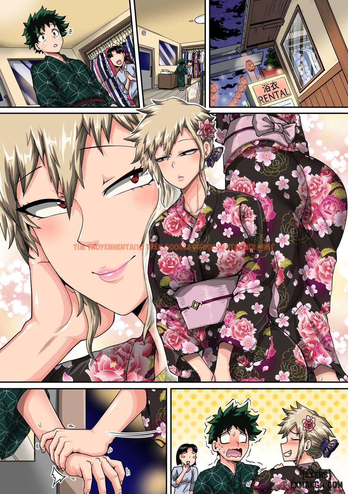 Trang truyện 50 trong truyện tranh Summer Vacation With Bakugo’s Mom Part Two - Chap 1 - lxmanga.org