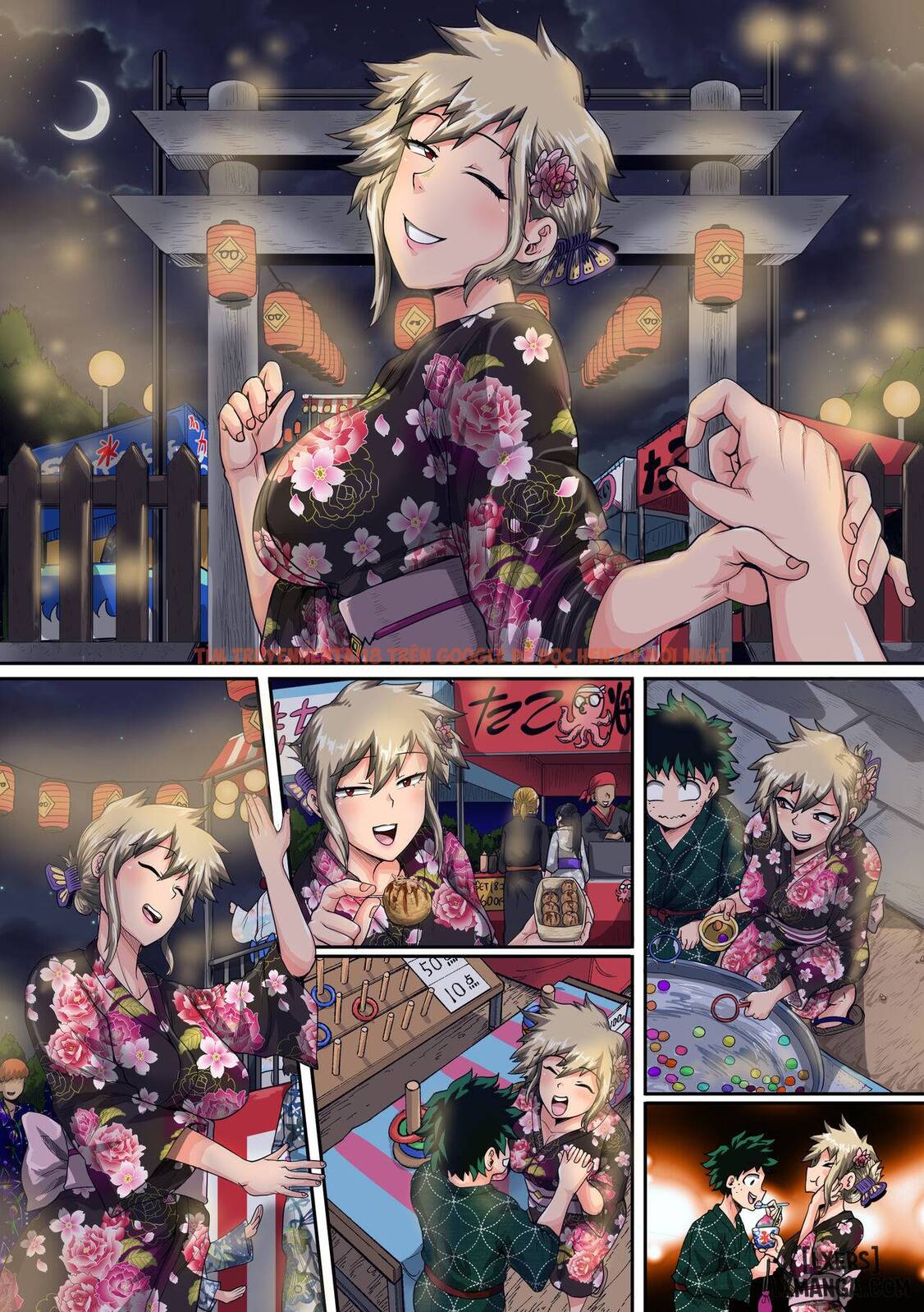 Trang truyện 51 trong truyện tranh Summer Vacation With Bakugo’s Mom Part Two - Chap 1 - lxmanga.org