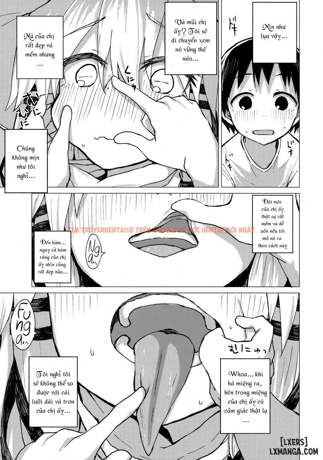 Trang truyện 9 trong truyện tranh Suwa Nee-chan O Jikkuri Mite Sawaru Hon Suwa Shota Bangaihen 12 - One Shot - truyentvn.net