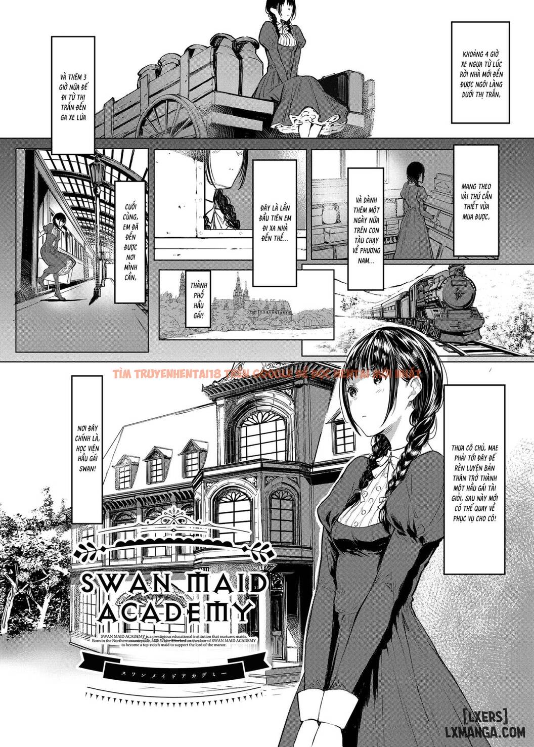 Xem ảnh 2 trong truyện hentai SWAN MAID ACADEMY - One Shot - hentaitvn.net