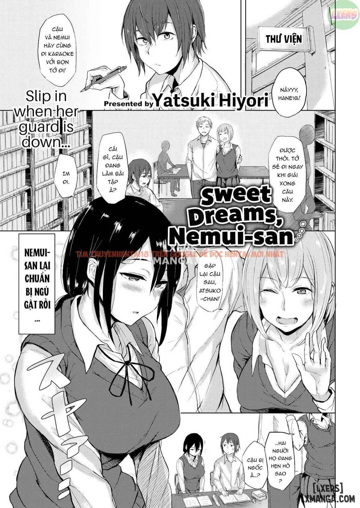 Trang truyện 3 trong truyện tranh Sweet Dreams, Nemui-san - One Shot - www.lxmanga.org