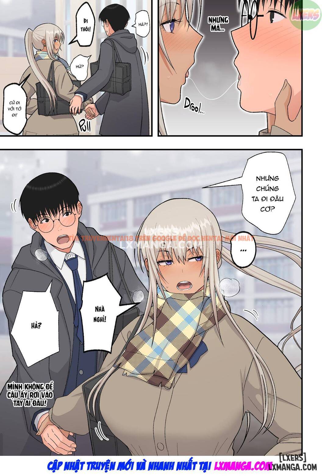 Xem ảnh Tình Yêu Ngọt Ngào Với Cô Gái Gyaru Tóc Vàng - One Shot - 14 - HentaiTruyen.fun