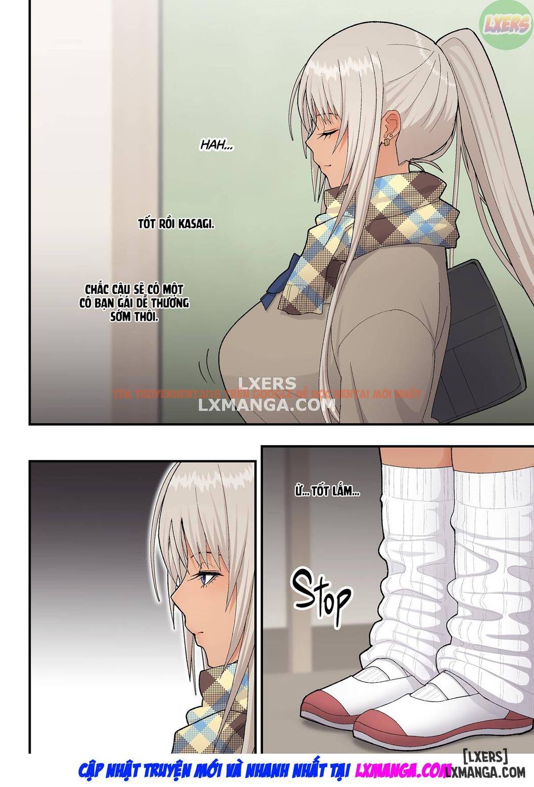 Xem ảnh Tình Yêu Ngọt Ngào Với Cô Gái Gyaru Tóc Vàng - One Shot - 9 - HentaiTruyen.fun