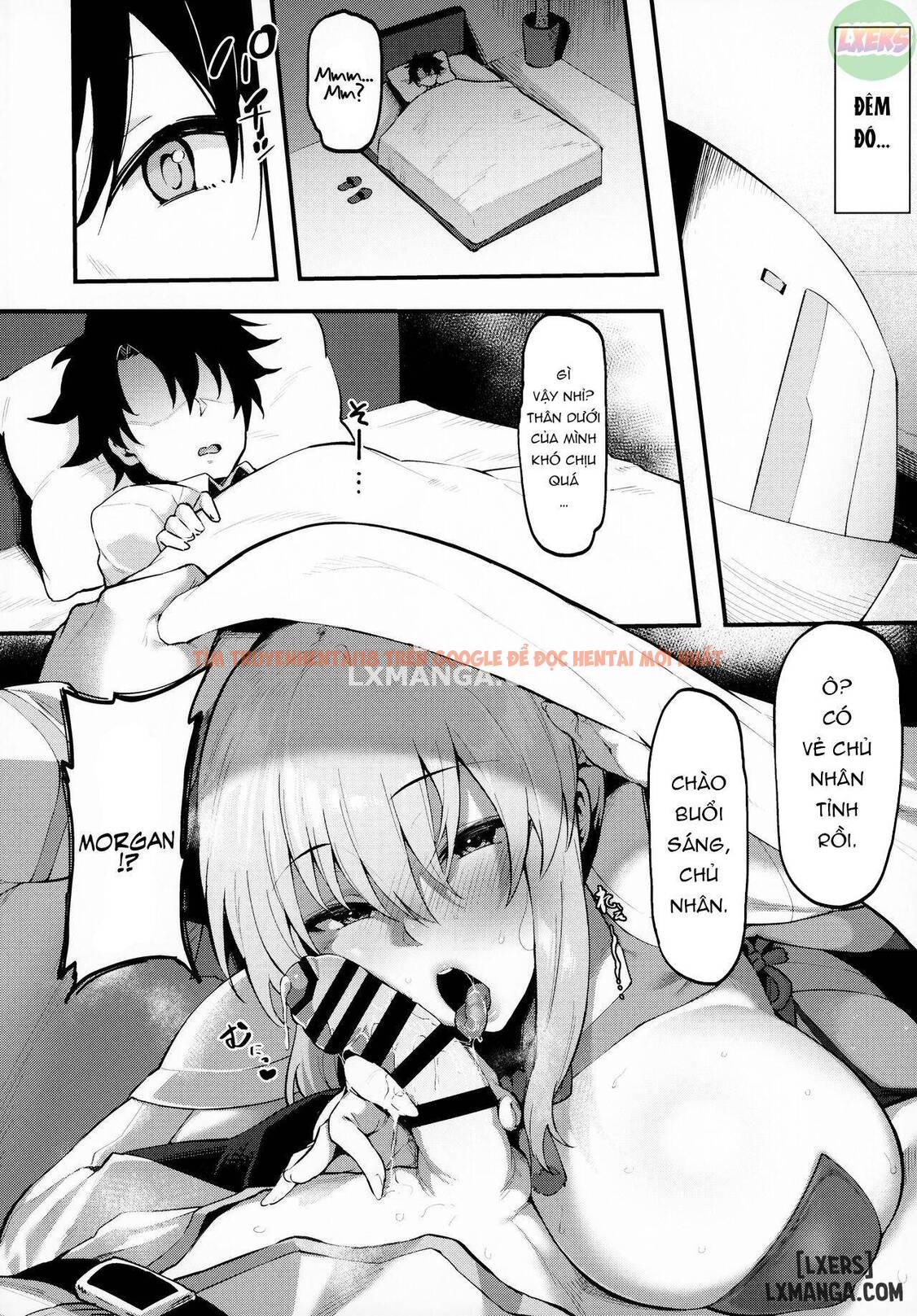 Xem ảnh 6 trong truyện hentai Sweet Lovey-dovey Morgan-sama - One Shot - hentaitvn.net