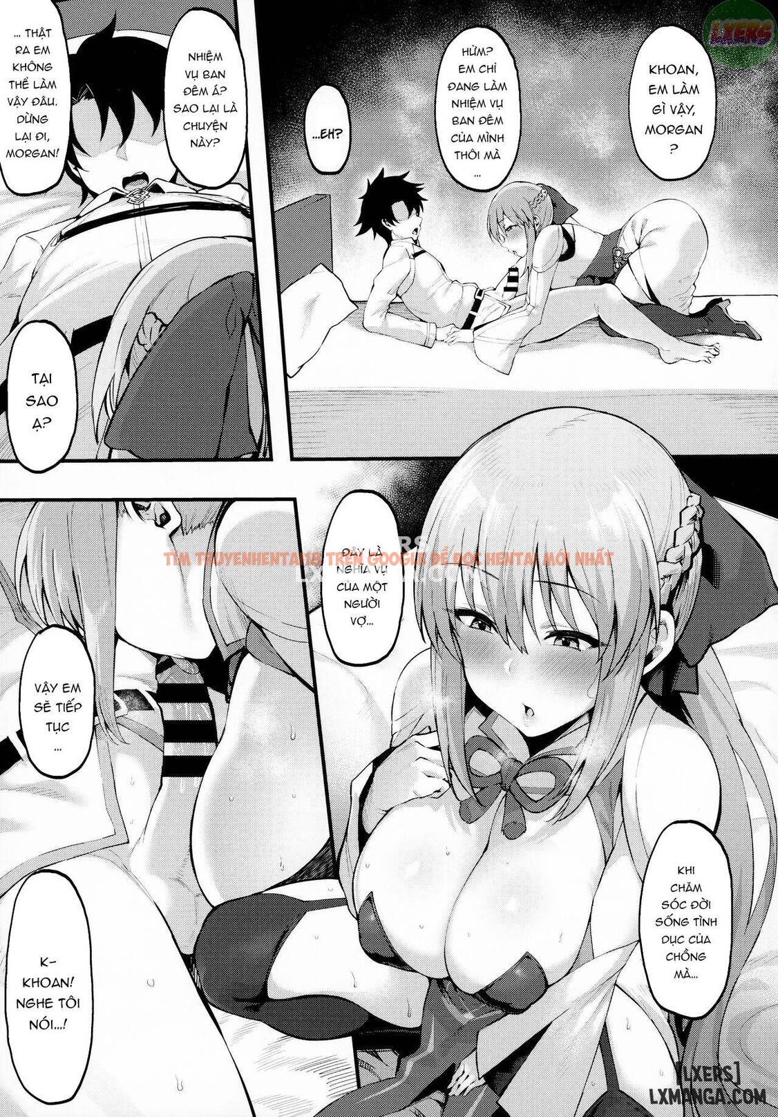 Xem ảnh 7 trong truyện hentai Sweet Lovey-dovey Morgan-sama - One Shot - hentaitvn.net