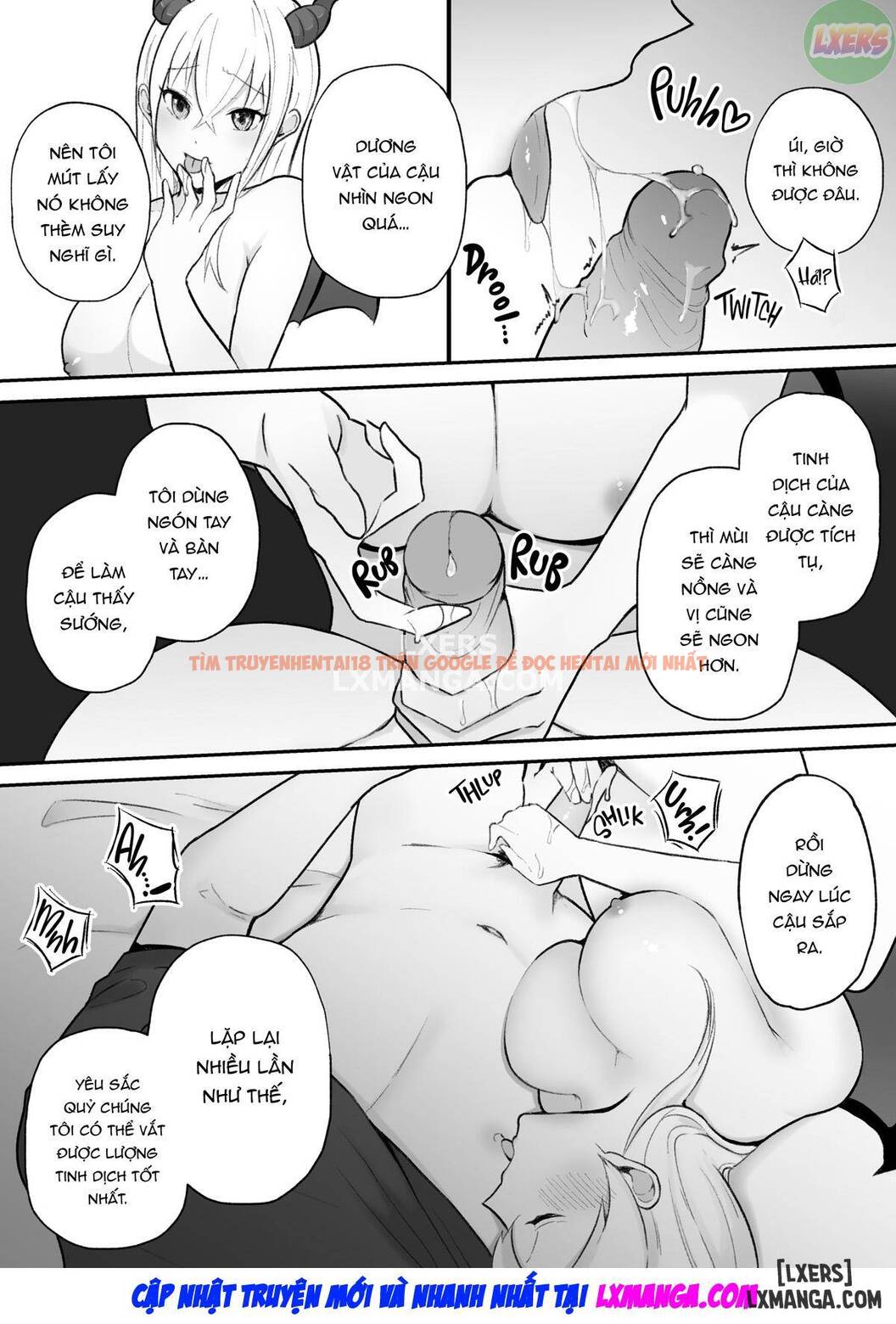 Xem ảnh 12 trong truyện hentai Sweet Sucking Succubus Sisters - One Shot - hentaitvn.net