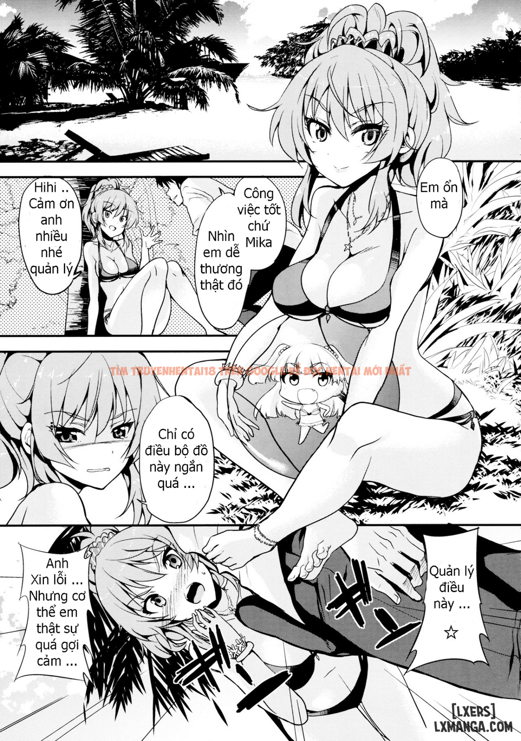 Trang truyện 3 trong truyện tranh Kỳ Nghỉ Ngọt Ngào Với Người Mẫu Idol - One Shot - truyentvn.net