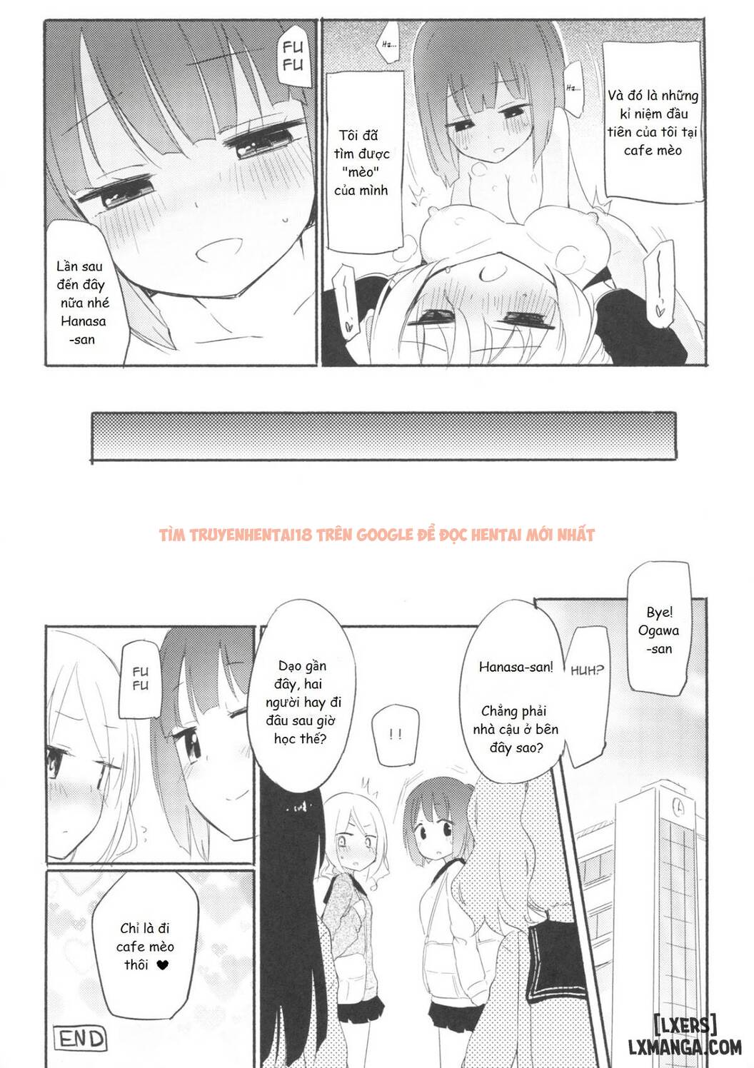 Trang truyện 15 trong truyện tranh Tachi Masshigura ~neko Cafe Yuri Goudou - One Shot - hentai24h.pro