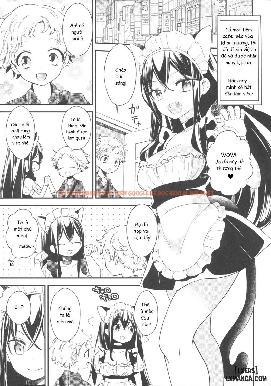 Trang truyện 17 trong truyện tranh Tachi Masshigura ~neko Cafe Yuri Goudou - One Shot - hentai24h.pro