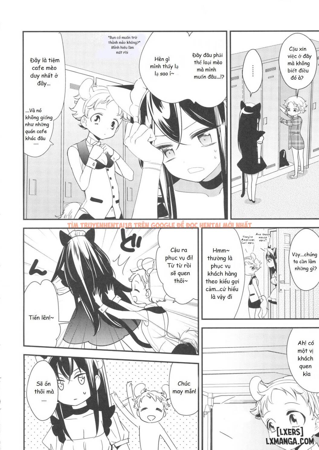 Trang truyện 18 trong truyện tranh Tachi Masshigura ~neko Cafe Yuri Goudou - One Shot - hentai24h.pro