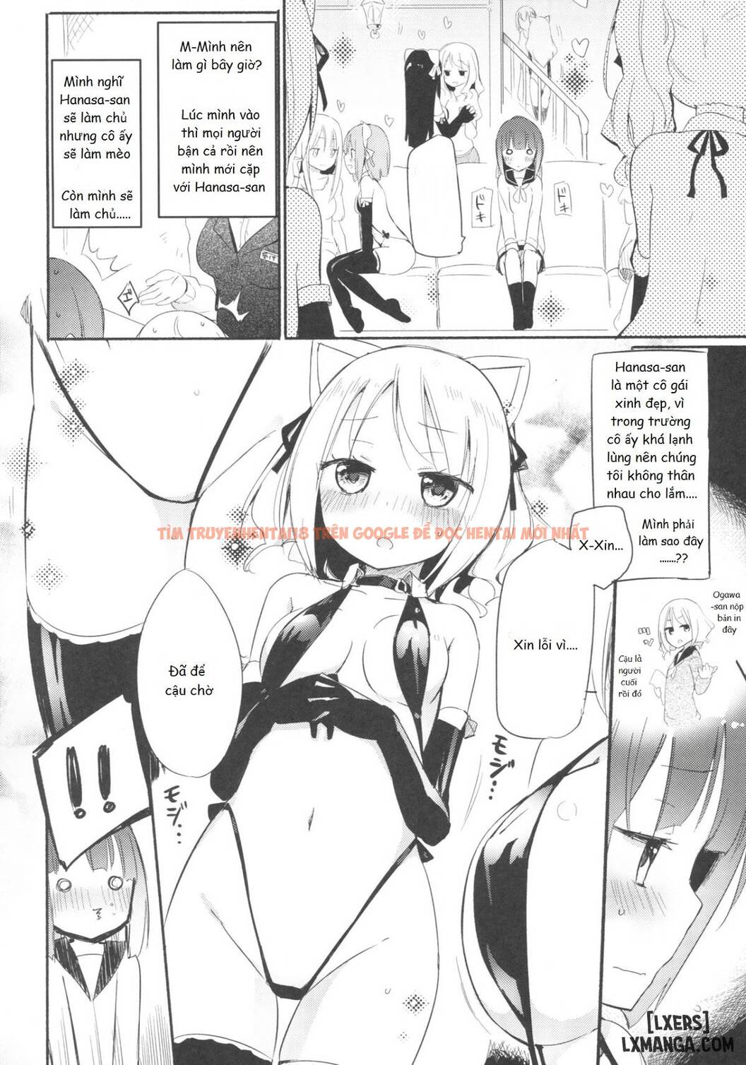 Trang truyện 2 trong truyện tranh Tachi Masshigura ~neko Cafe Yuri Goudou - One Shot - hentai24h.pro