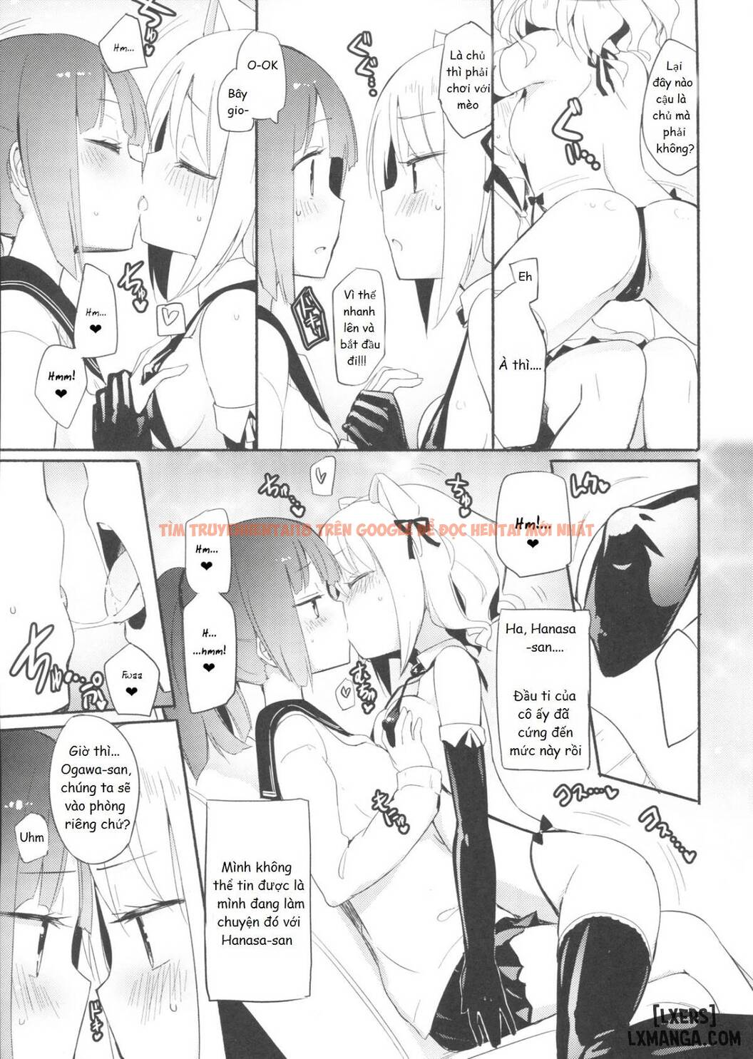 Trang truyện 3 trong truyện tranh Tachi Masshigura ~neko Cafe Yuri Goudou - One Shot - hentai24h.pro