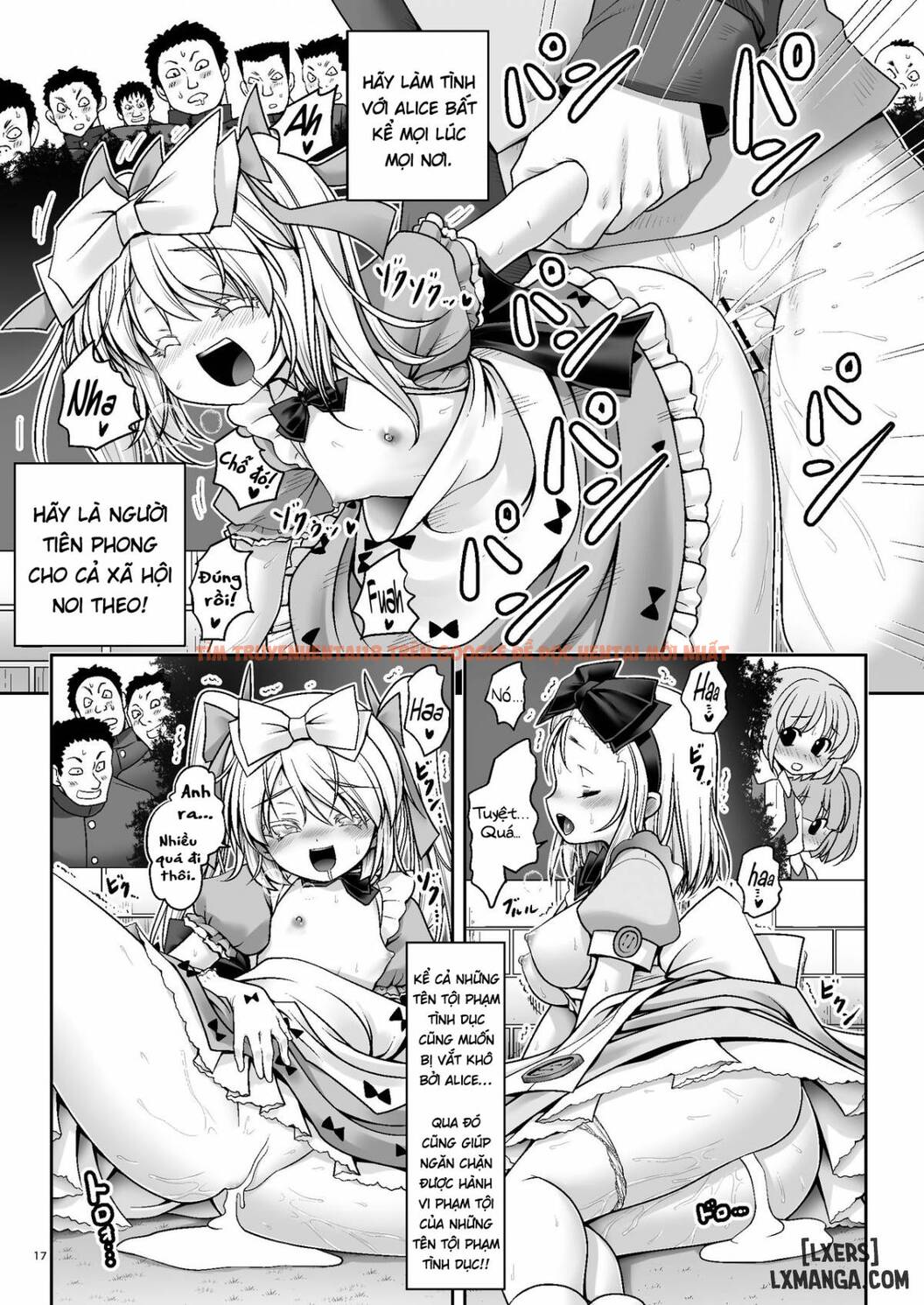Trang truyện 16 trong truyện tranh Tai Chikyuujin Seiyoku Seigyo You Jinzouningen Arisu - One Shot - www.truyentvn.net