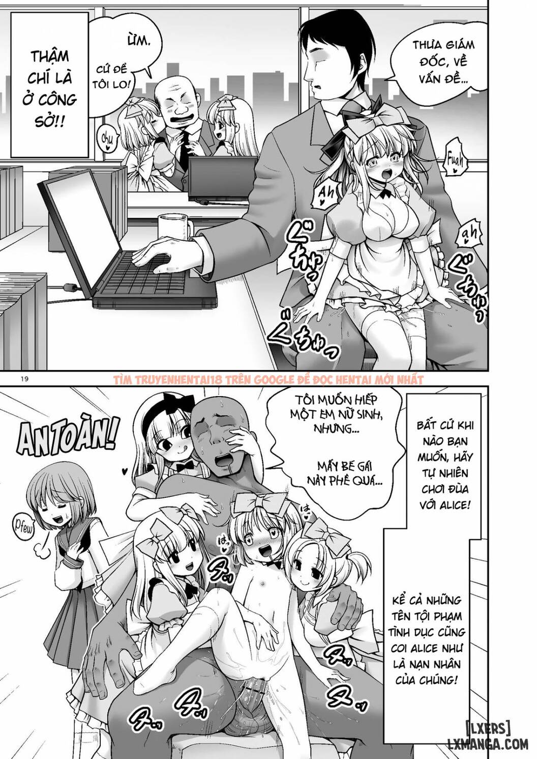 Trang truyện 18 trong truyện tranh Tai Chikyuujin Seiyoku Seigyo You Jinzouningen Arisu - One Shot - www.truyentvn.net