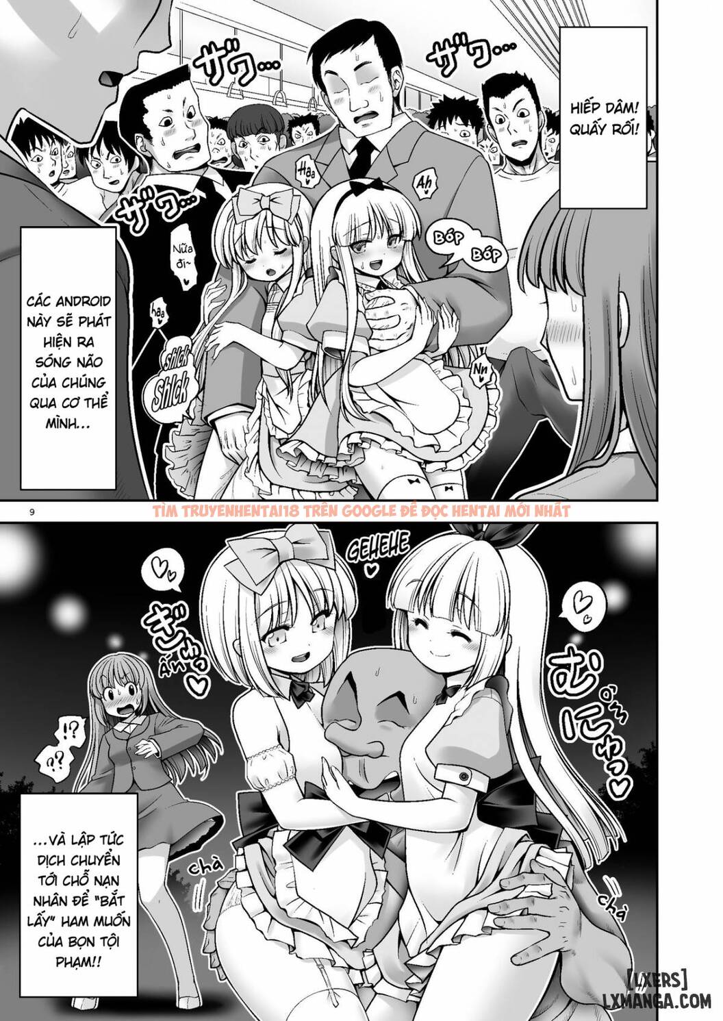 Trang truyện 8 trong truyện tranh Tai Chikyuujin Seiyoku Seigyo You Jinzouningen Arisu - One Shot - www.truyentvn.net