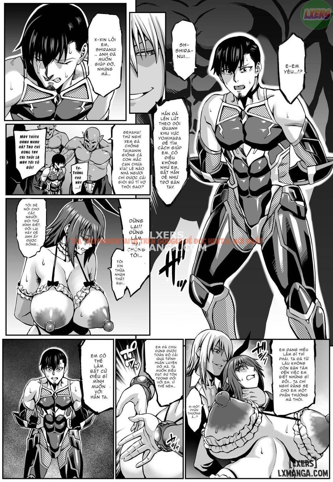 Trang truyện 28 trong truyện tranh Taimanin Shiranui Ingoku Ryoujoku Ochi Hen - One Shot - lxmanga.org