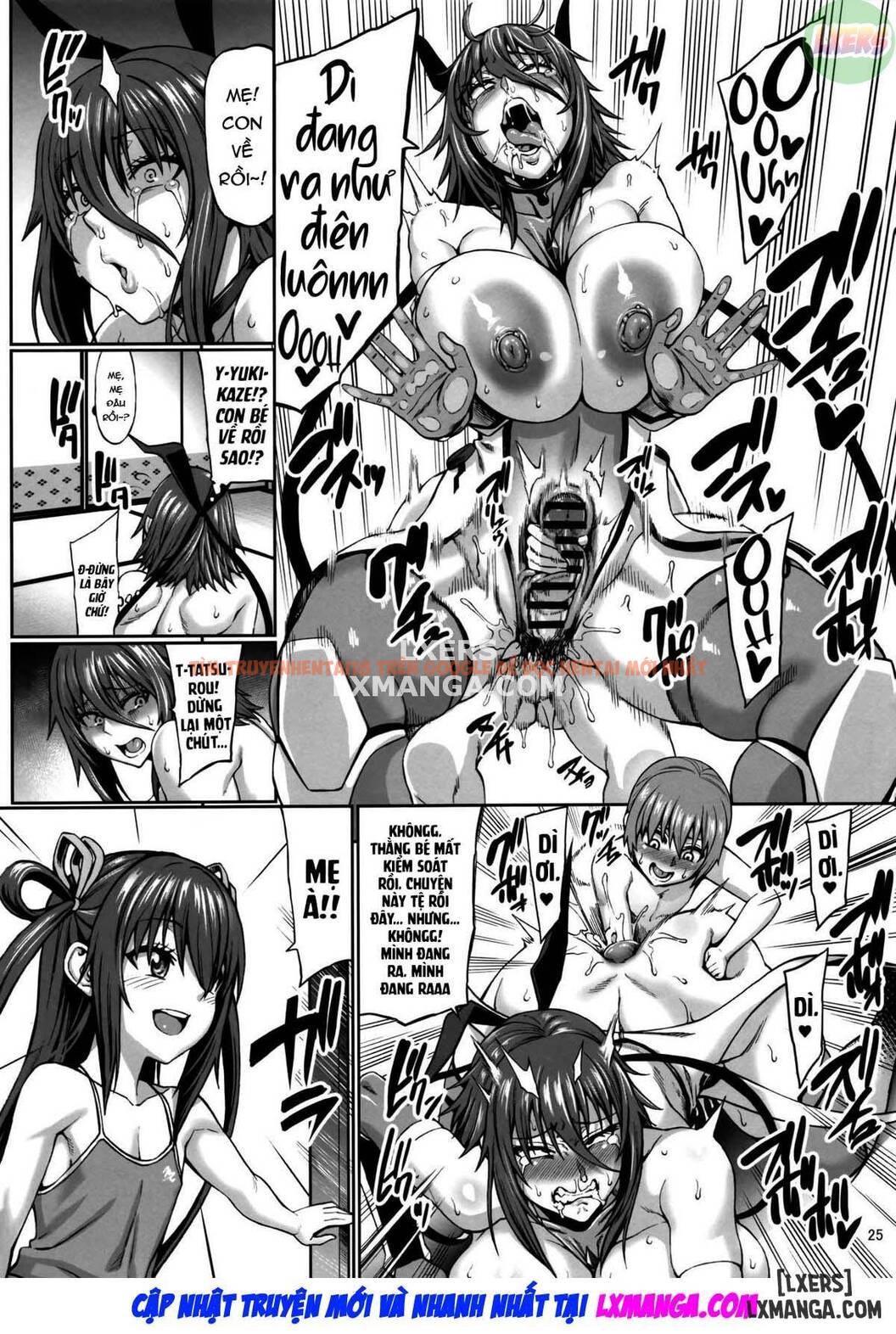 Xem ảnh 29 trong truyện hentai Taimanin Shiranui Musume No Osananajimi Ni Te O Dasu Itazura Oba-san Hen - One Shot - hentaitvn.net