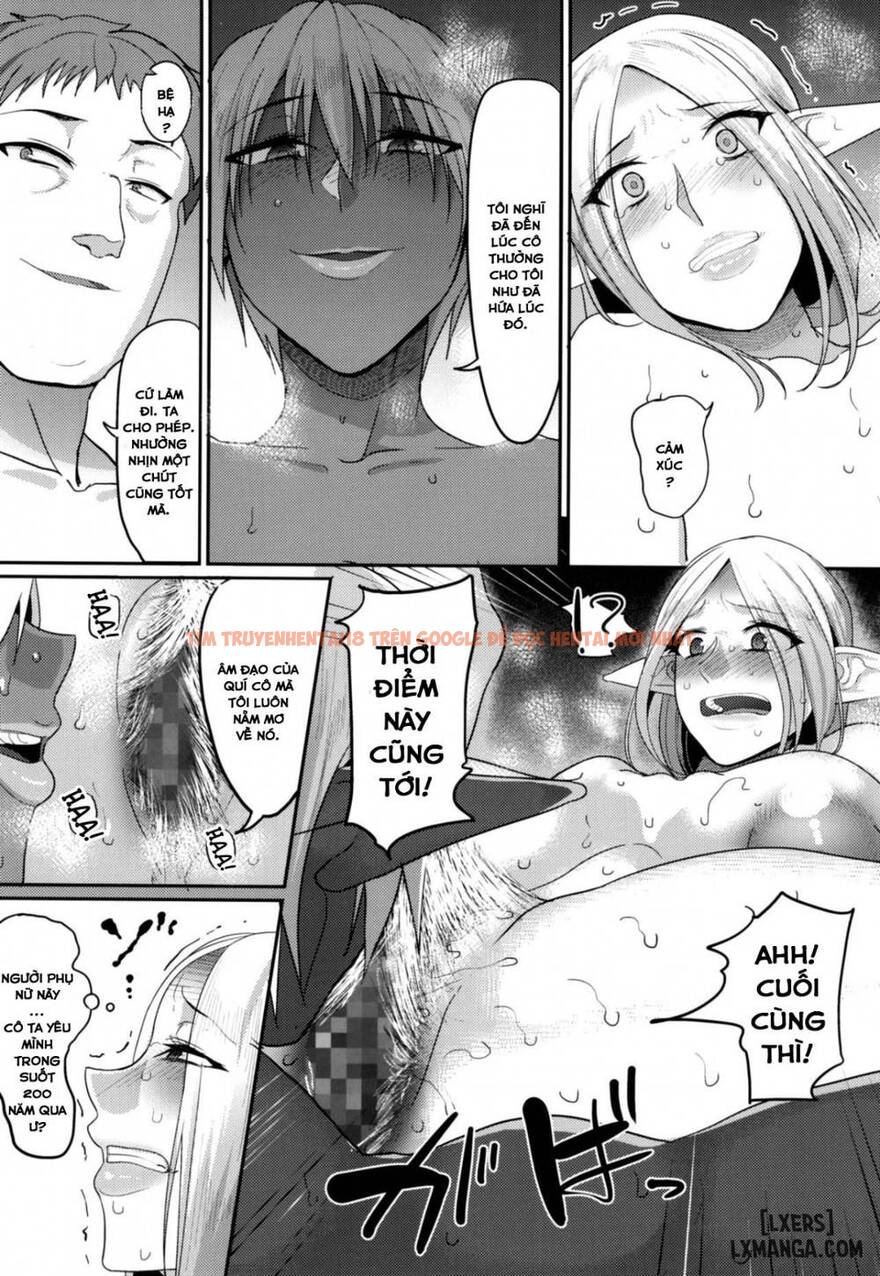 Xem ảnh 14 trong truyện hentai Takabisha Elf Kyousei Konin - Chapter 3 - hentaitvn.net