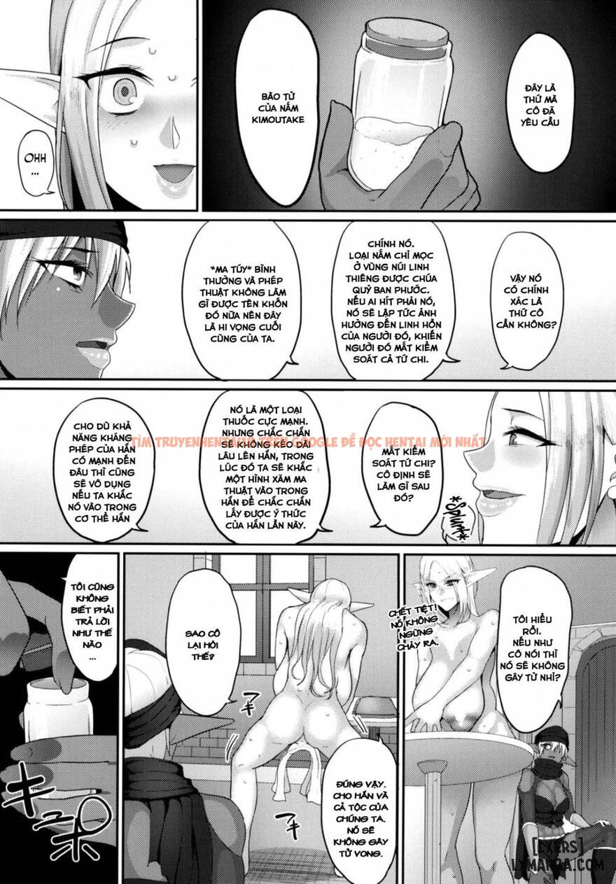 Xem ảnh 8 trong truyện hentai Takabisha Elf Kyousei Konin - Chapter 3 - hentaitvn.net
