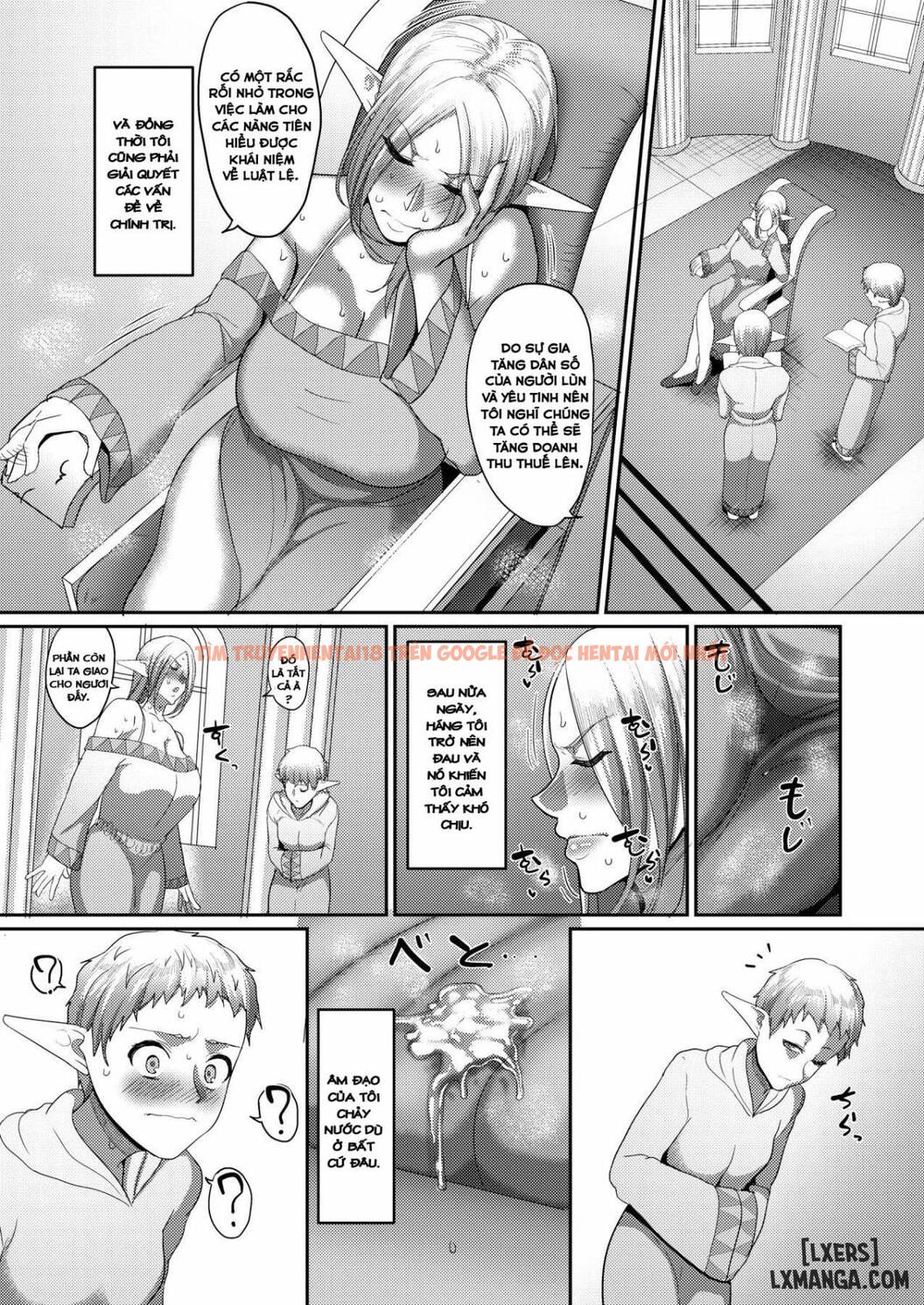 Xem ảnh 4 trong truyện hentai Takabisha Elf Kyousei Konin - Chapter 4 END - hentaitvn.net