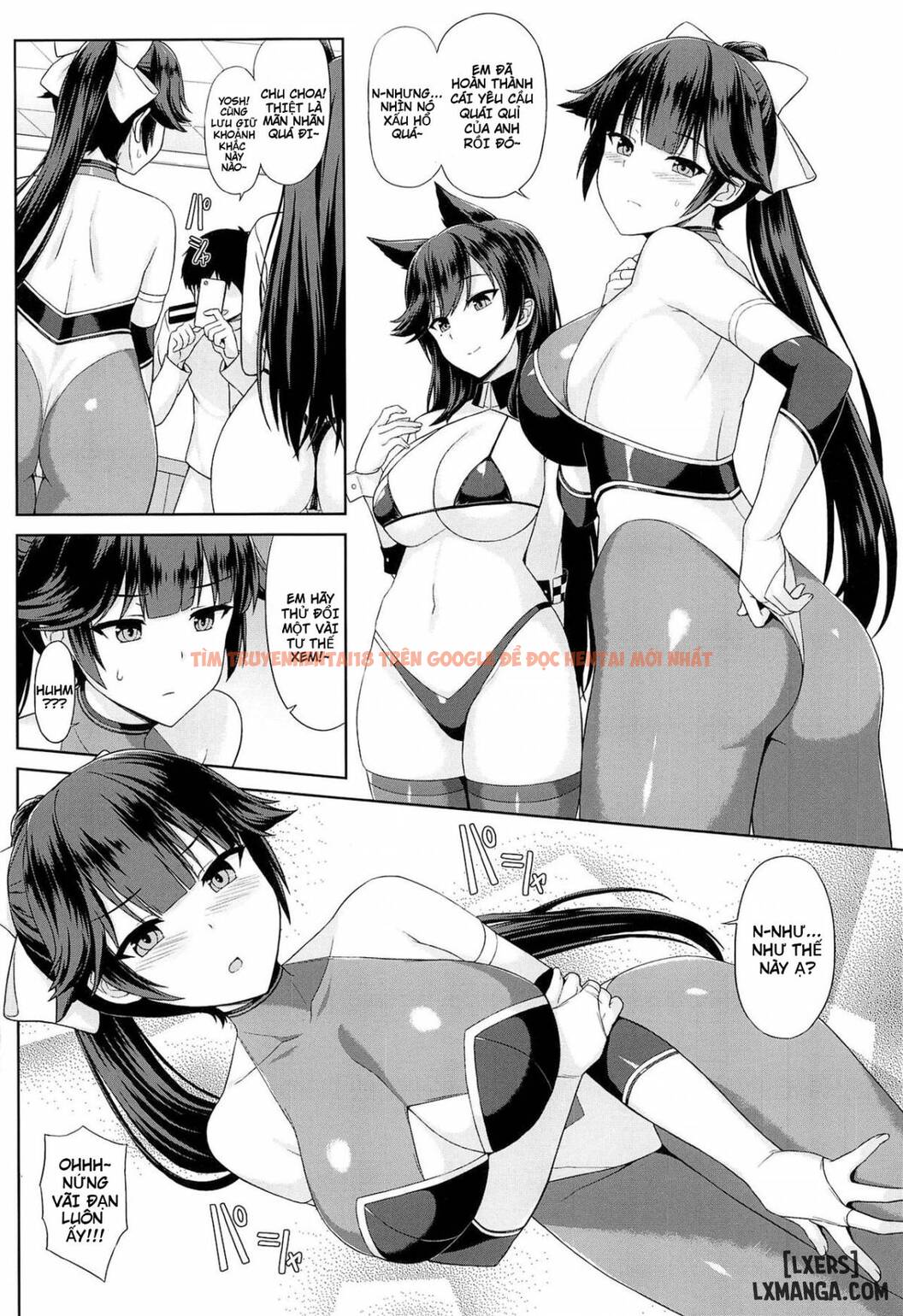 Trang truyện 3 trong truyện tranh Takao To Atago No Choppiri H Na Rq Satsueikai - One Shot - truyentvn.net