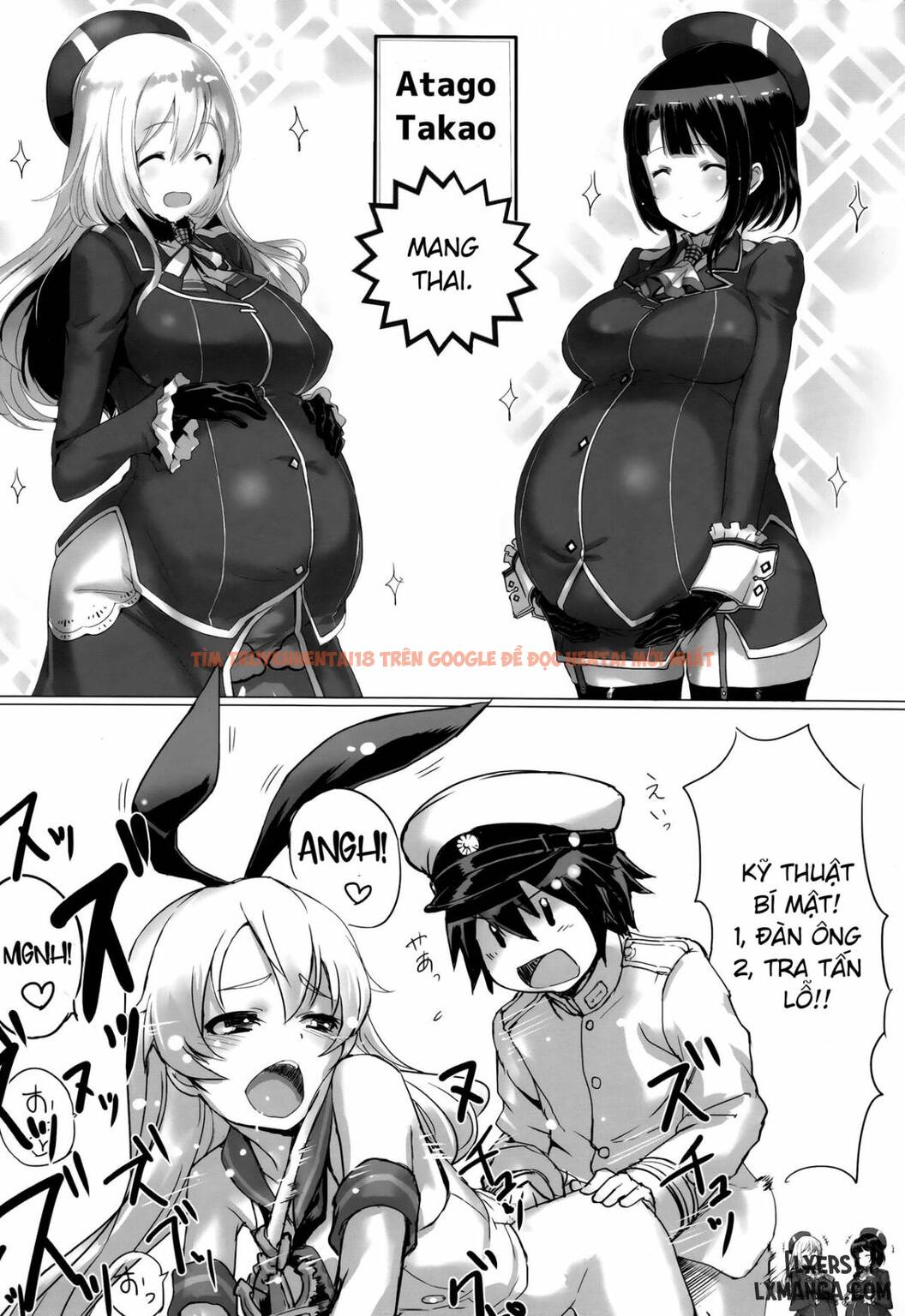 Xem ảnh 20 trong truyện hentai Takao To Atago To Teitoku De H Suru Hon - One Shot - hentaitvn.net
