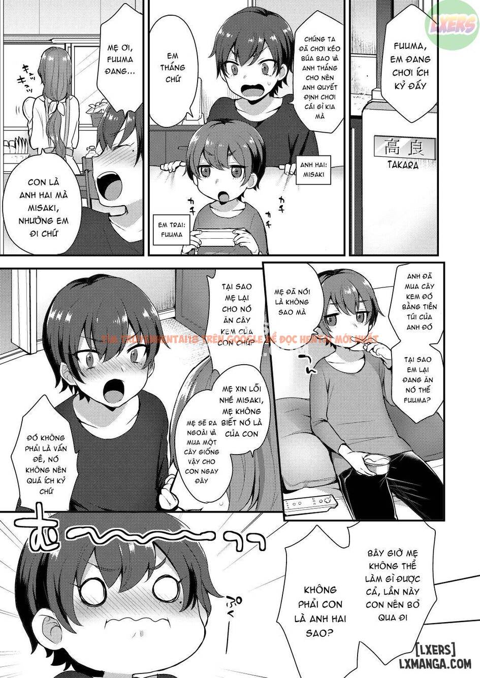 Trang truyện 1 trong truyện tranh Takara Sanchi No Kyodai - One Shot - lxmanga.org