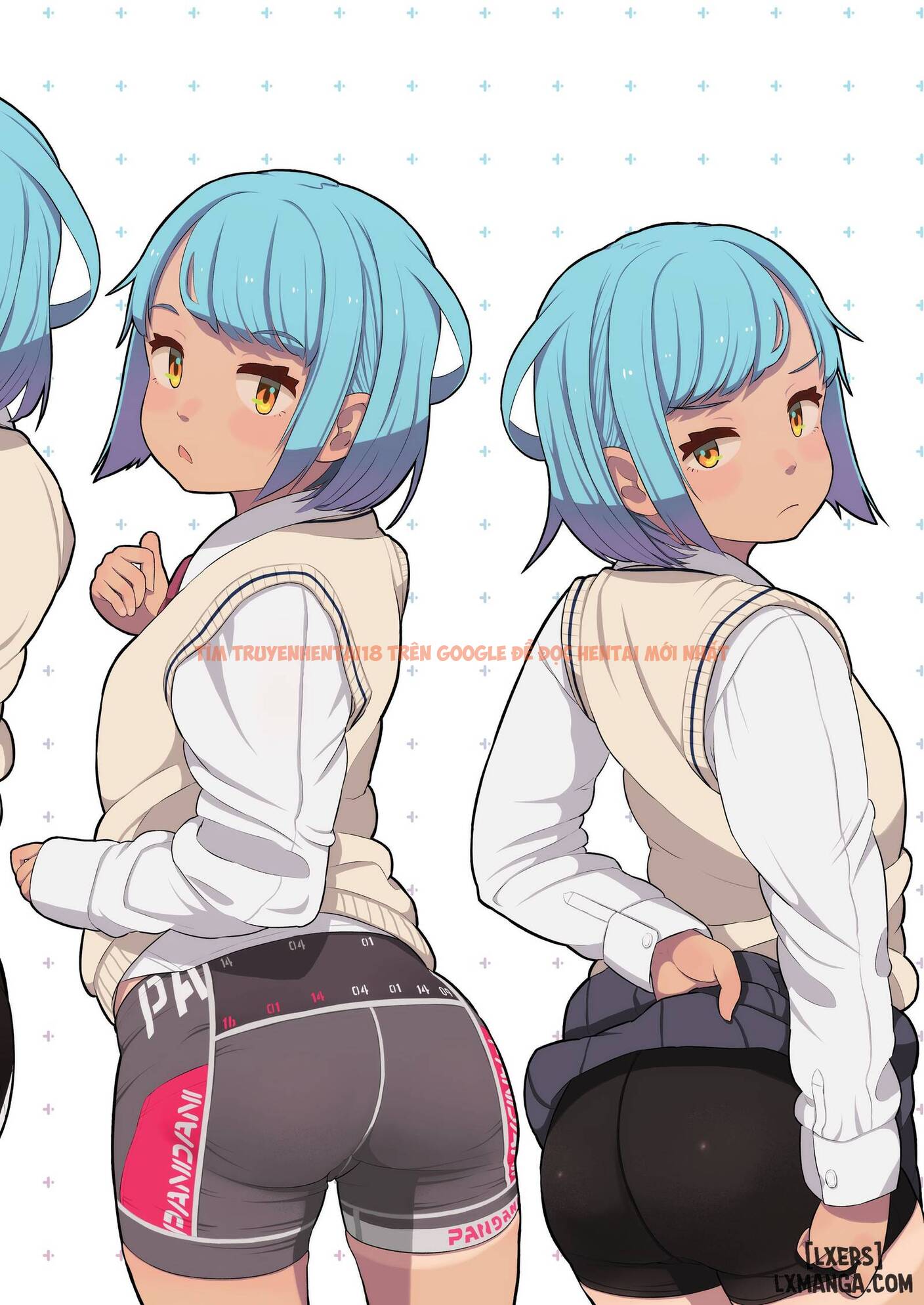 Trang truyện 1 trong truyện tranh Tanned Girl + Blue Hair Anthology - OneShot - lxmanga.org
