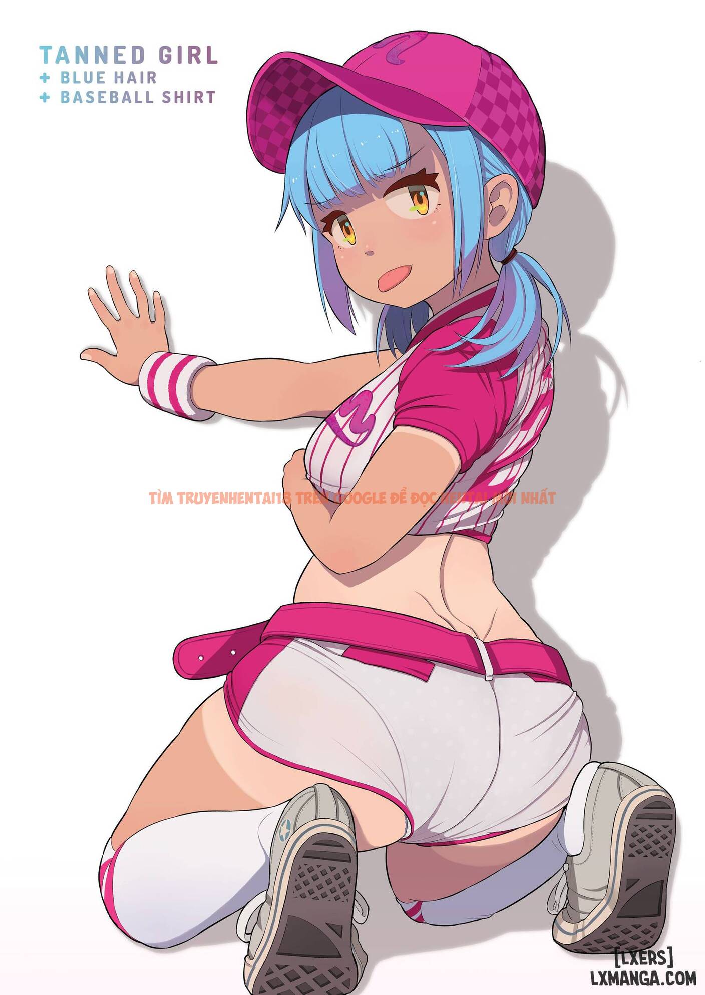 Trang truyện 34 trong truyện tranh Tanned Girl + Blue Hair Anthology - OneShot - lxmanga.org