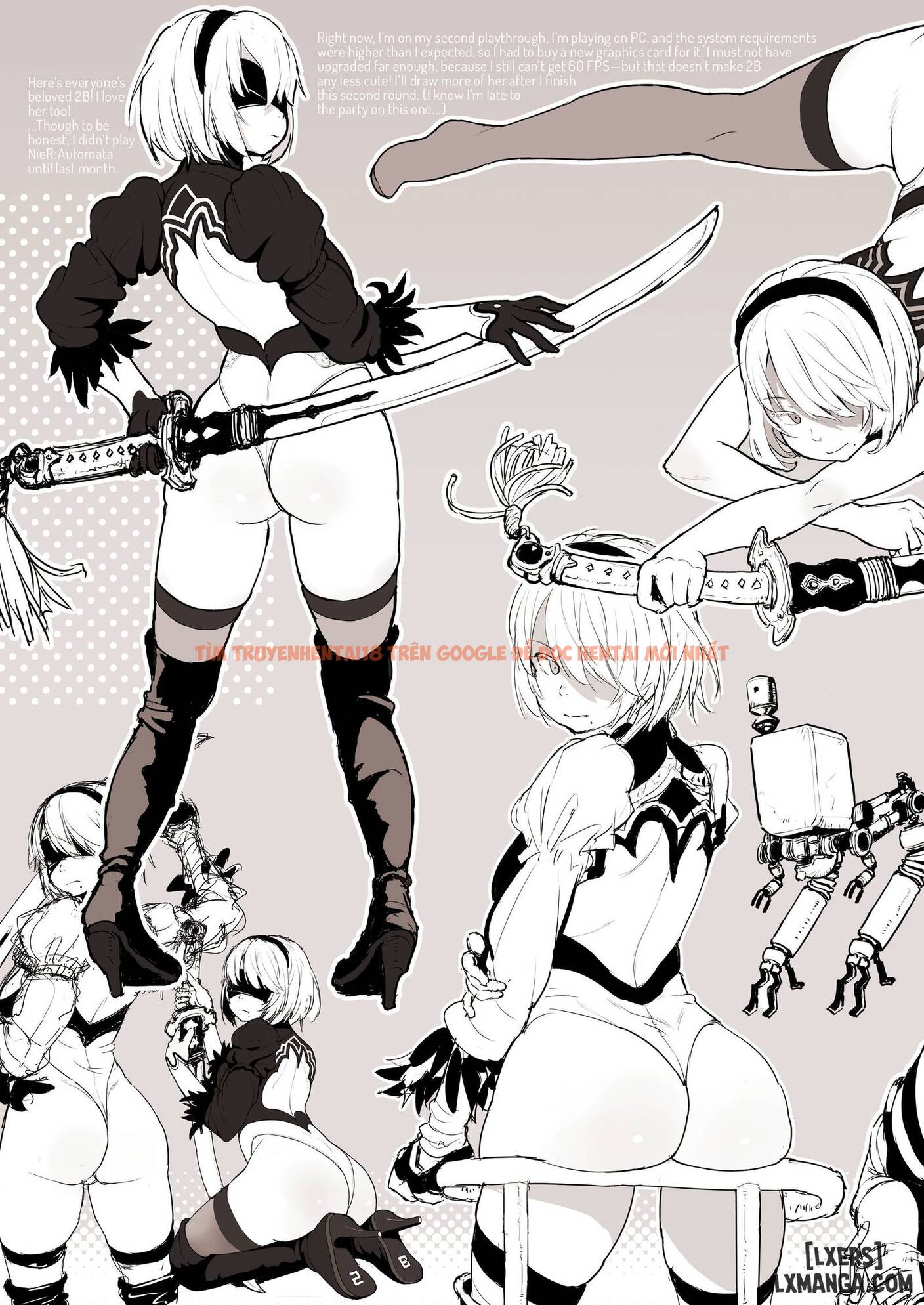 Trang truyện 64 trong truyện tranh Tanned Girl + Blue Hair Anthology - OneShot - lxmanga.org