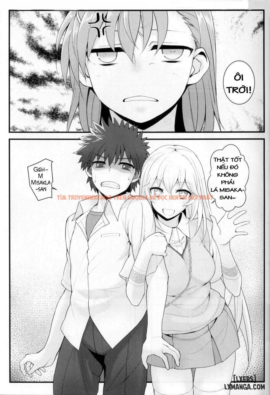 Xem ảnh 1 trong truyện hentai Tatoeba Shokuhou-san Ga Kamijou-san - One Shot - hentaitvn.net