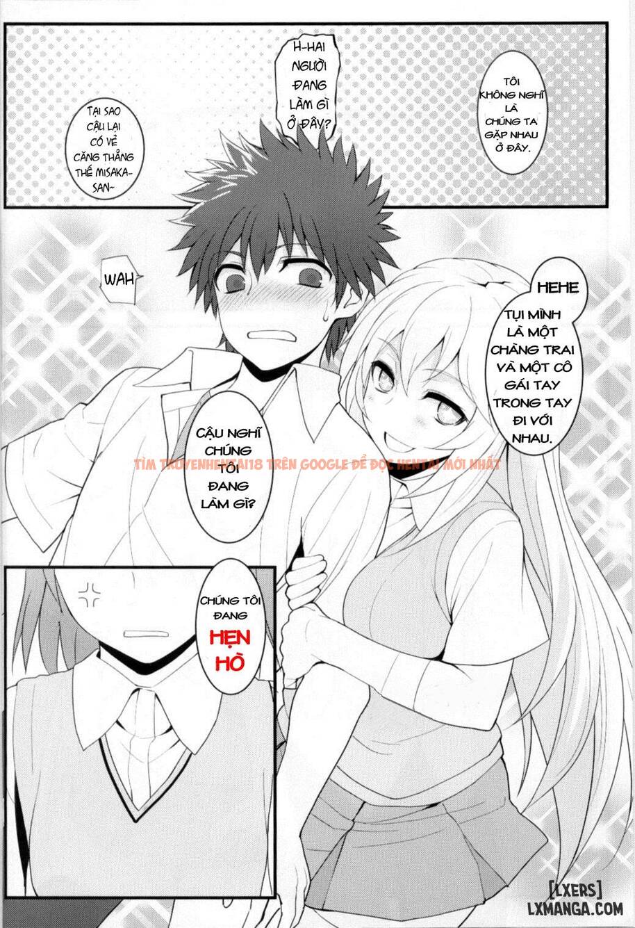 Xem ảnh 2 trong truyện hentai Tatoeba Shokuhou-san Ga Kamijou-san - One Shot - hentaitvn.net