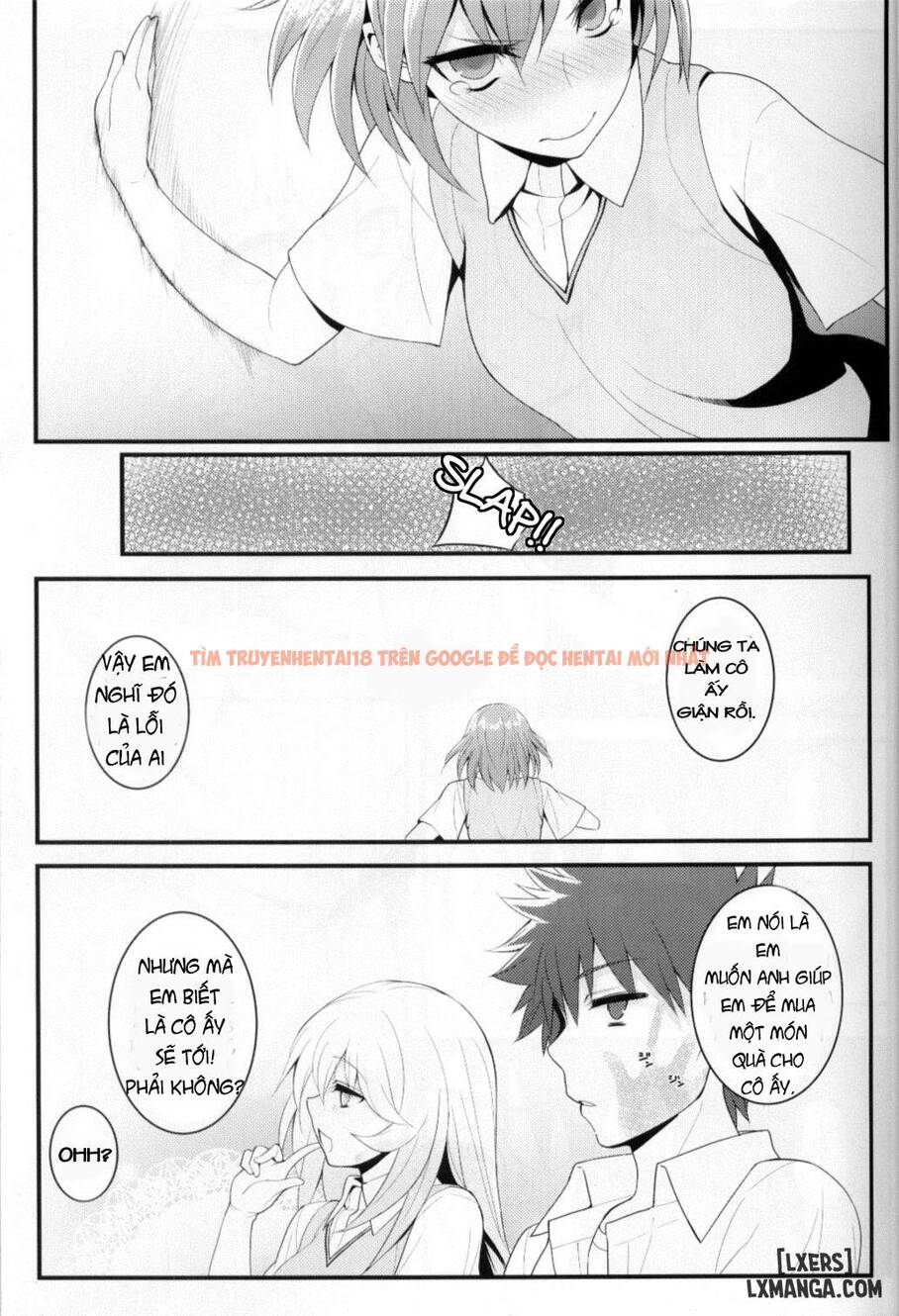 Xem ảnh 5 trong truyện hentai Tatoeba Shokuhou-san Ga Kamijou-san - One Shot - hentaitvn.net