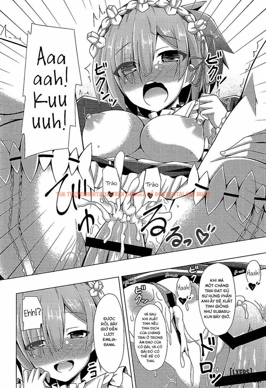 Trang truyện 10 trong truyện tranh Teach Me, Rem-sensei! An Introduction To Sex With Emilia-tan - One Shot - lxmanga.org