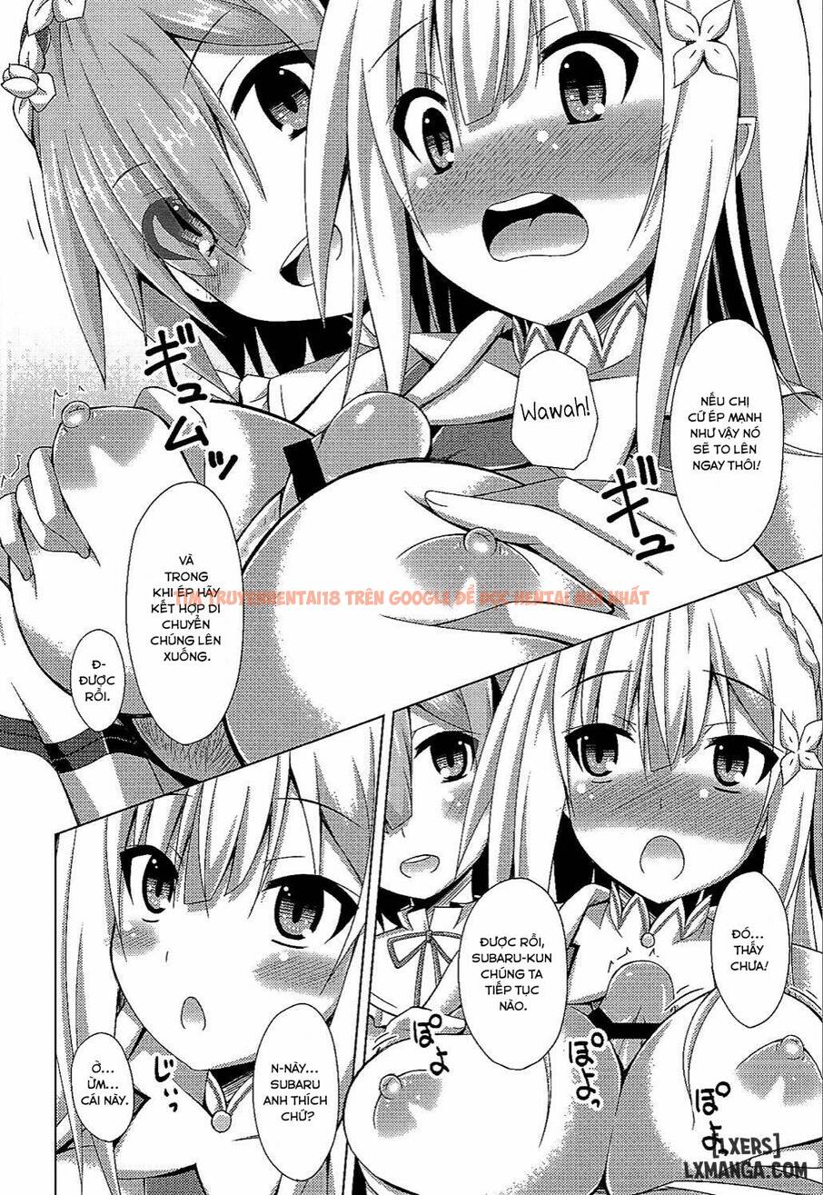 Trang truyện 12 trong truyện tranh Teach Me, Rem-sensei! An Introduction To Sex With Emilia-tan - One Shot - lxmanga.org