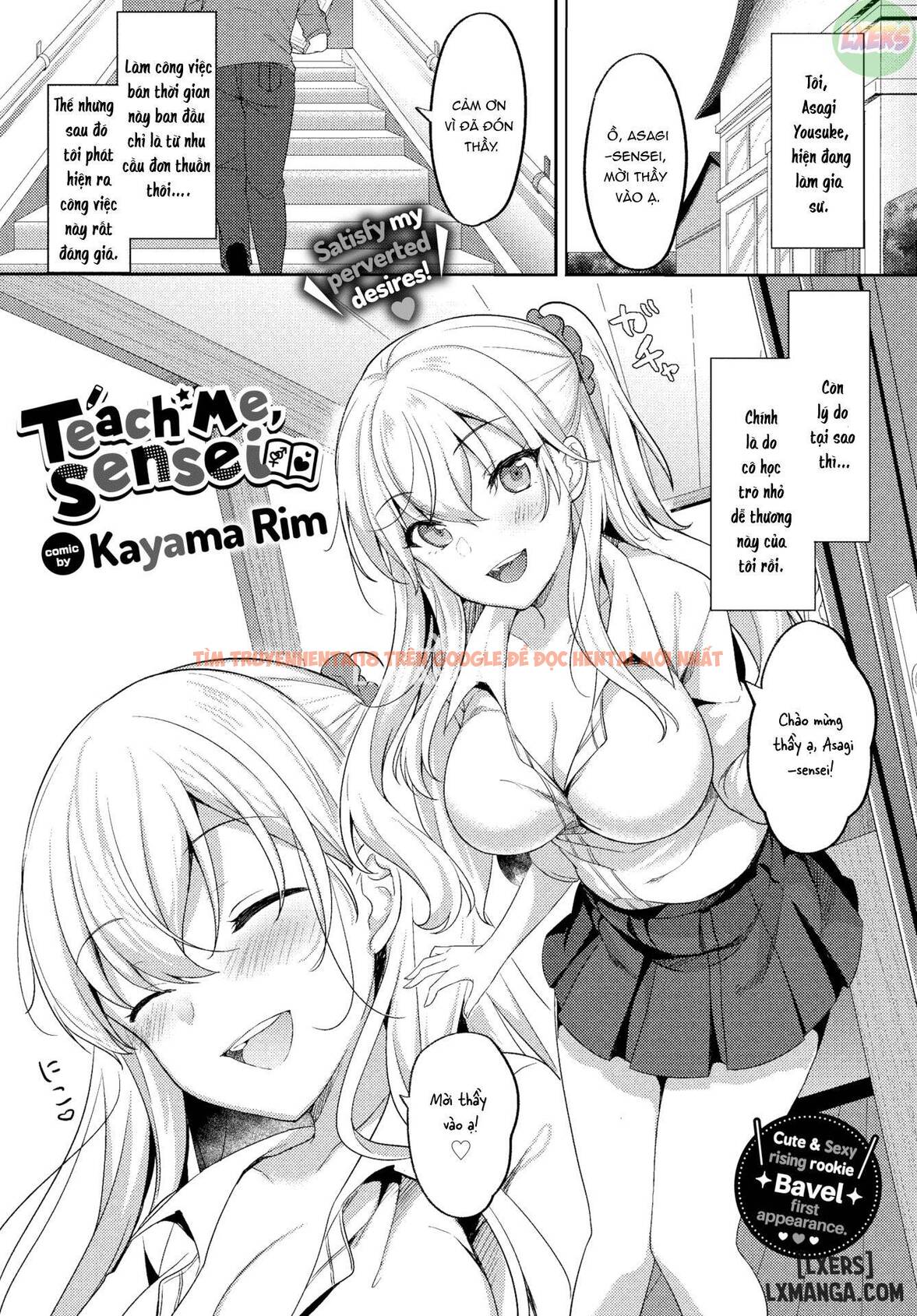 Xem ảnh 3 trong truyện hentai Teach Me, Sensei - One Shot - hentaitvn.net