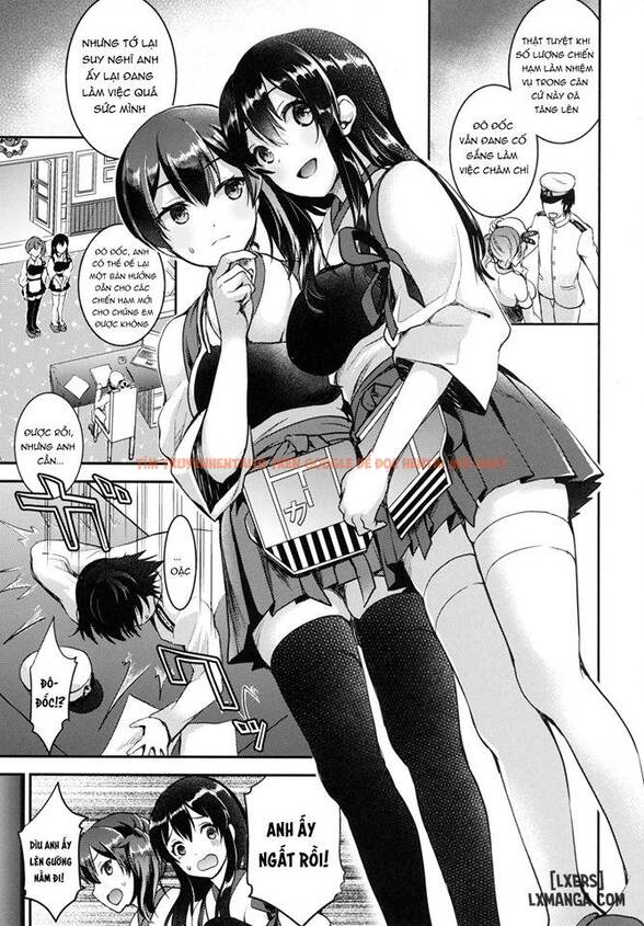 Xem ảnh 2 trong truyện hentai Teitoku O Dame Ni Suru Junyuu Tekoki - One Shot - hentaitvn.net