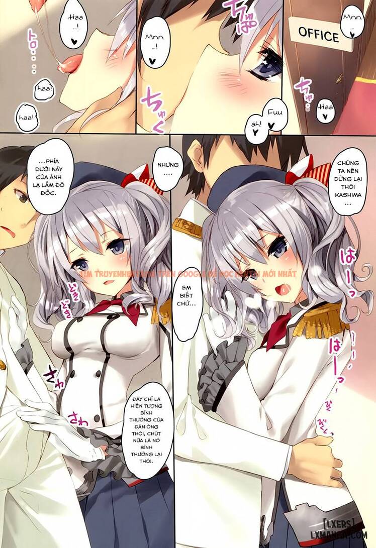 Xem ảnh 2 trong truyện hentai Teitoku-san, Kashima To Koko De Shimasenka - One Shot - hentaitvn.net