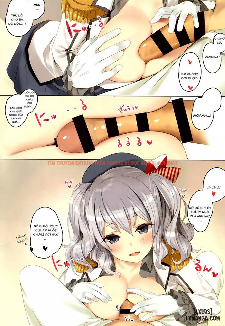 Xem ảnh 4 trong truyện hentai Teitoku-san, Kashima To Koko De Shimasenka - One Shot - hentaitvn.net
