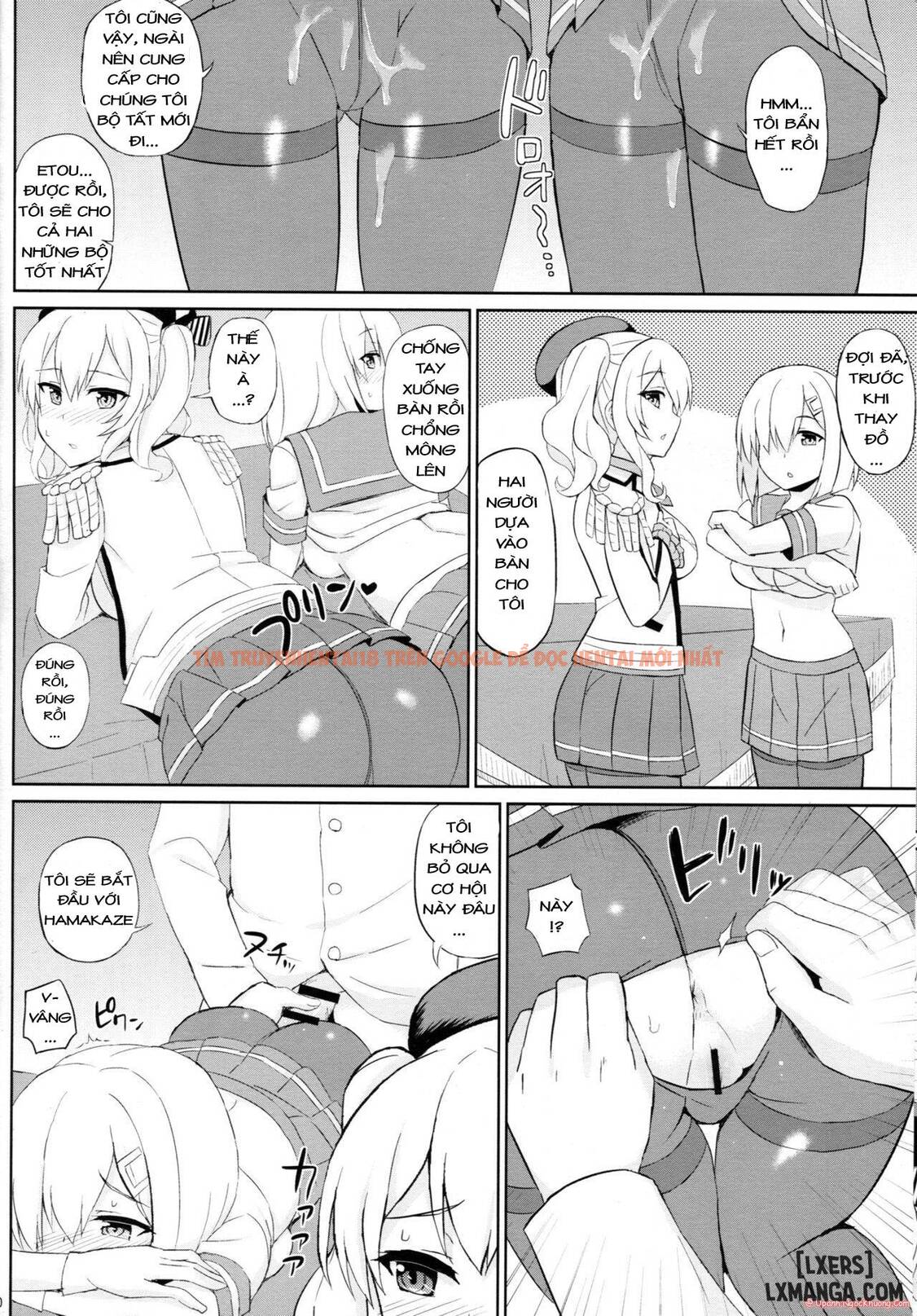 Xem ảnh 8 trong truyện hentai Teitoku-san, Tights Soubi Wa Shiyou Desu - One Shot - hentaitvn.net
