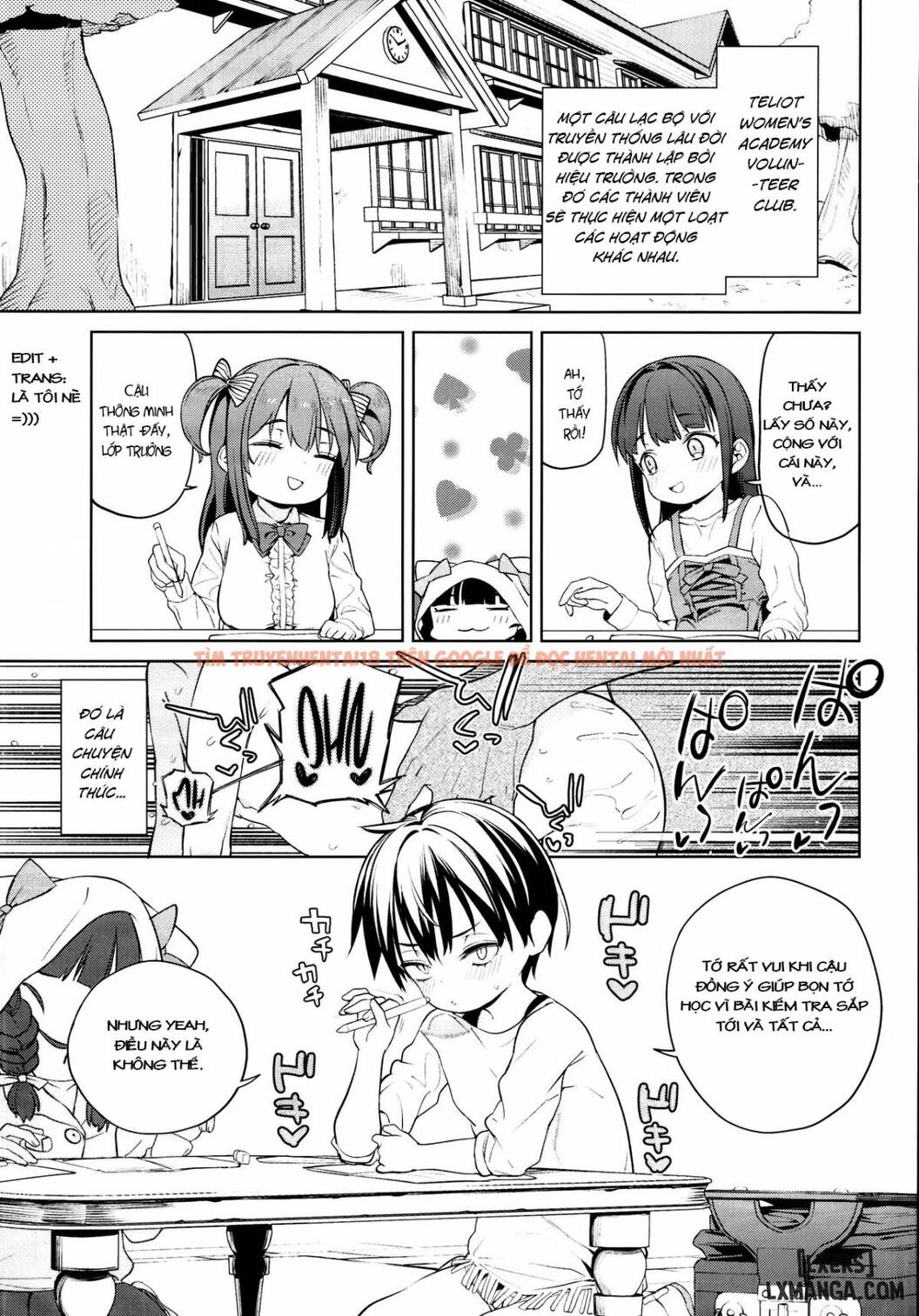 Trang truyện 1 trong truyện tranh Teliot Jogakuen Benjo Onaho-bu Mesugaki Hen - One Shot - lxmanga.org