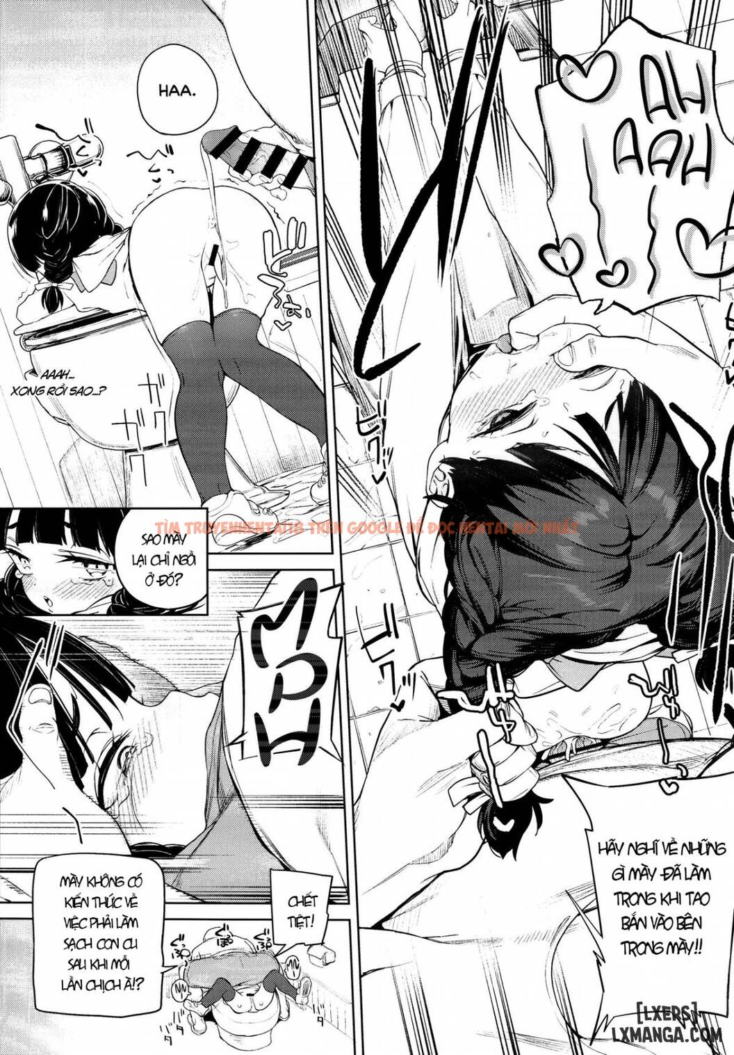 Trang truyện 9 trong truyện tranh Teliot Jogakuen Benjo Onaho-bu Mesugaki Hen - One Shot - lxmanga.org