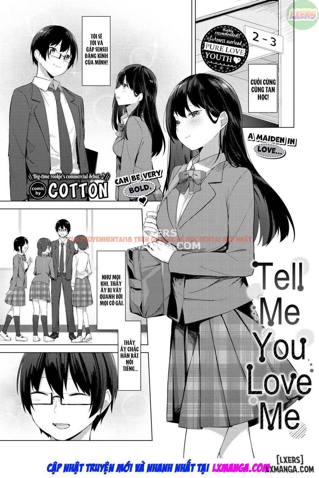 Xem ảnh 3 trong truyện hentai Tell Me You Love Me - One Shot - hentaitvn.net