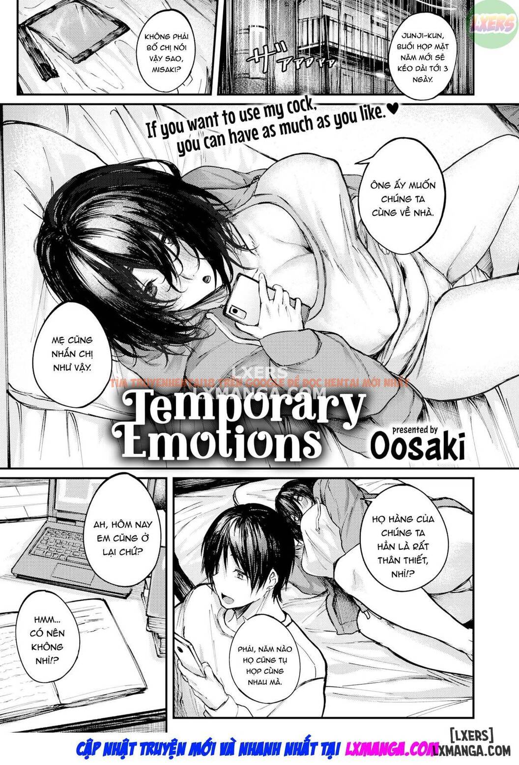 Trang truyện 3 trong truyện tranh Cảm Xúc Nhất Thời - One Shot - hentai24h.pro