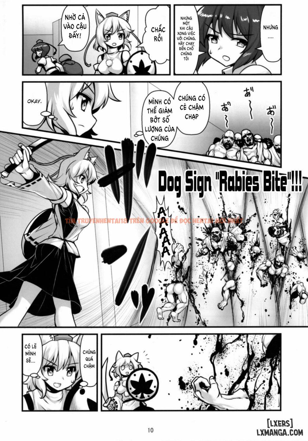 Xem ảnh 11 trong truyện hentai Tengu Vs Bio Hazard Oji-san - One Shot - hentaitvn.net
