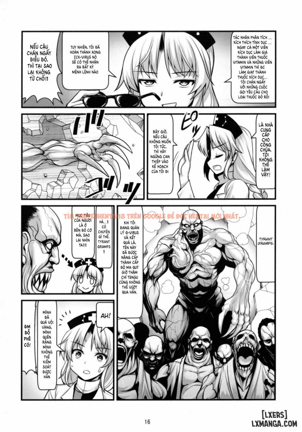 Xem ảnh 17 trong truyện hentai Tengu Vs Bio Hazard Oji-san - One Shot - hentaitvn.net